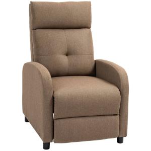 Sillón relax reclinable 67x87x98 cm marrón