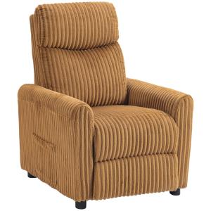 Sillón relax reclinable 73x86x100 cm marrón