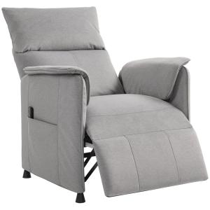 Sillón Relax Reclinable 80x83x104 cm Gris
