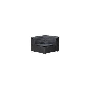 Sillón rinconera de tela gris
