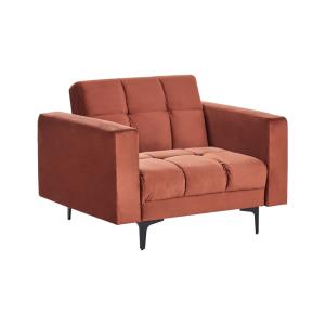 Sillón  Terciopelo Rojo claro