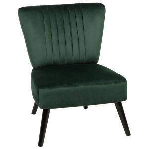 Sillón verde esmeralda terciopelo