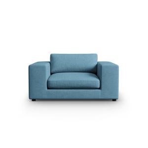 Sofá 1,5 plazas de tejido estructural azul