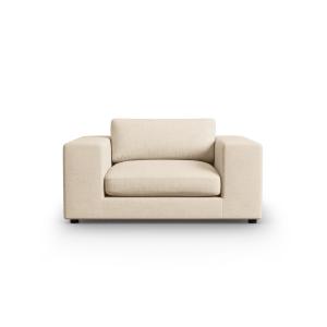 Sofá 1,5 plazas de tejido estructural beige