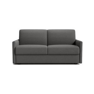 Sofá 3 plazas en tela gris antracita 140x190 cm