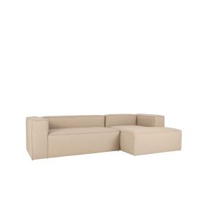 Sofá 4/5 plazas y chaise longue derecho color beige 300x175…