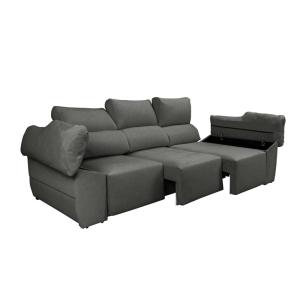 Sofa 4 plazas deslizante Cuarzo Marengo