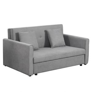 Sofá cama 152x101x81 cm gris