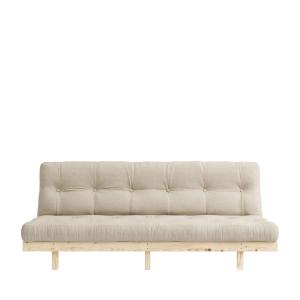 Sofá cama 190cm madera beige