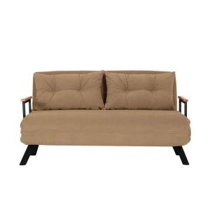 Sofá cama 2 plazas l133 cm - topo