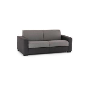 Sofá cama 2 plazas tejido gris antracita 140x95h90 cm