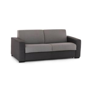 Sofá cama 2 plazas tejido gris antracita 180x95h90 cm