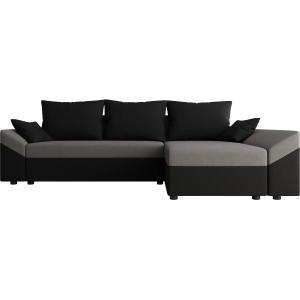 Sofá cama  248 x 139 x 80 cm  gris negro
