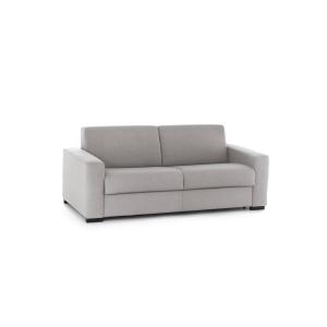 Sofá cama 3 plazas tela gris 180x95h90 cm