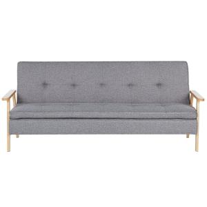 Sofá cama 3 plazas Tela Gris claro