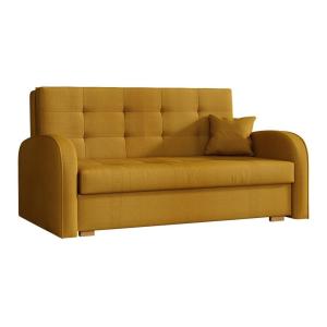 Sofá-cama amarillo 98x85x153cm