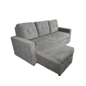 Sofá cama chaiselongue reversible asientos extensibles gris…