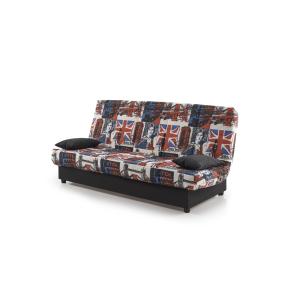 Sofa cama clic clac julieta 3 plazas, estampado londres 184…