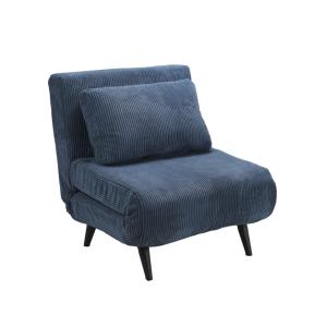 Sofá cama con apertura clic clac con cojín lumbar en color…