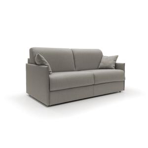 Sofá cama convertible en tela impermeable 169 cm taupe