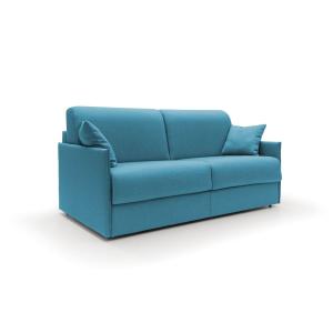 Sofá cama convertible en tela impermeable 189 cm azul claro