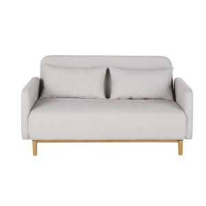 Sofá cama de 2/3 plazas beige