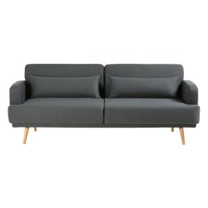 Sofá cama de 3 plazas en gris