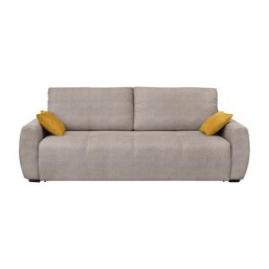 Sofá cama de 3 plazas en tela l246 cm - Beige