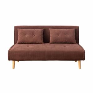 Sofá cama de pana chccolat 2 plazas