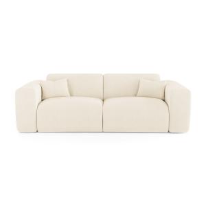 Sofá cama express 140 cm pana crema