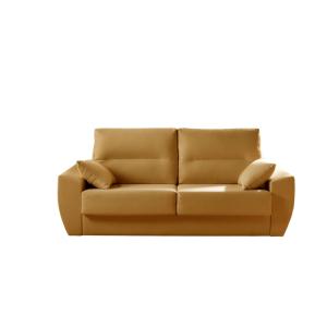 Sofa cama italiano monaco 3 plazas amarillo 200x95 cm