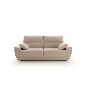 Sofa cama italiano monaco 3 plazas beige 200x95 cm