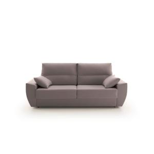 Sofa cama italiano monaco 3 plazas gris 200x95 cm