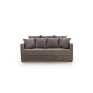 Sofá cama litera miami 3 plazas gris sofá 200x95 cm