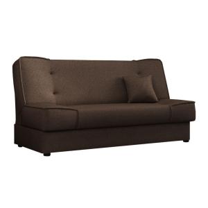 Sofá-cama marrón 80x80x175cm