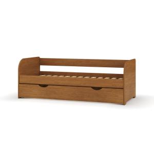 Sofá cama nido madera maciza  avellana 80x190 cm