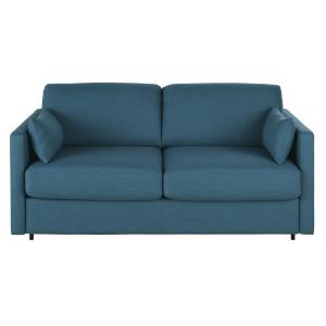 Sofá cama para profesionales de 2/3plazas azul petróleo, co…