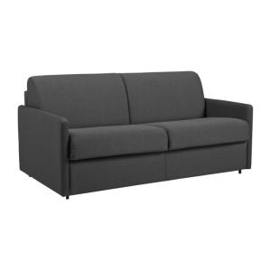 Sofá cama poliéster 3 plazas gris 170x223cm