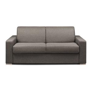 Sofá cama poliéster 3 plazas gris antracita 194x223cm