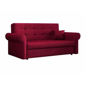 Sofá-cama rojo 98x85x168cm