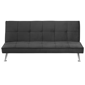 Sofá cama tela gris 3 plazas