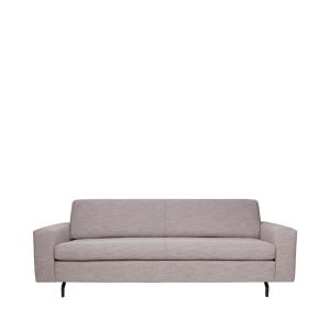 Sofá de 3 plazas en tejido gris