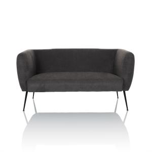 Sofá de diseño tela gris