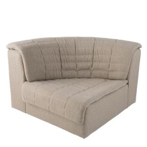 Sofá elemento izquierdo de lino - l93,5 cm