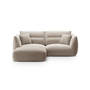 Sofá esquinero modular 3 plazas de tejido estructural beige…