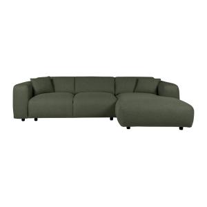 Sofá fijo nailon 5 plazas verde 280x165cm