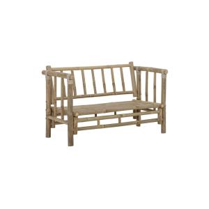 Sofá infantil de bambú beige