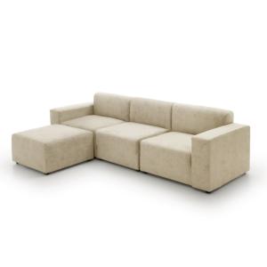 Sofá modular alta gama y diseño beige 285x105x95