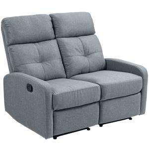 Sofá Reclinable 118x95x101 cm Gris