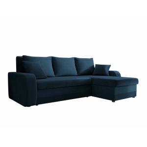 Sofá rinconero azul 147x80x238cm